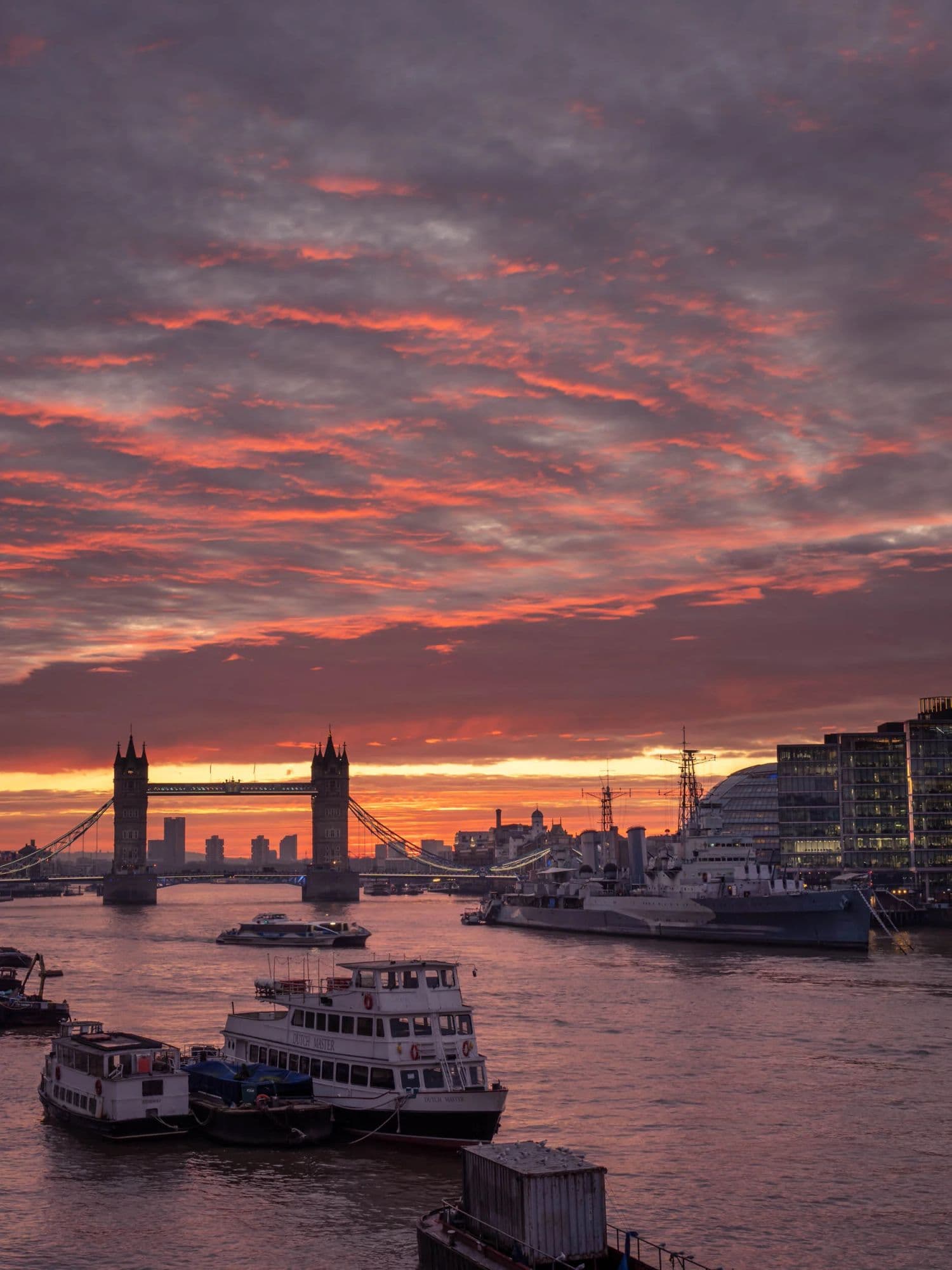 Early morning in London